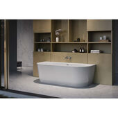 Silba: Back to Wall Bathtub